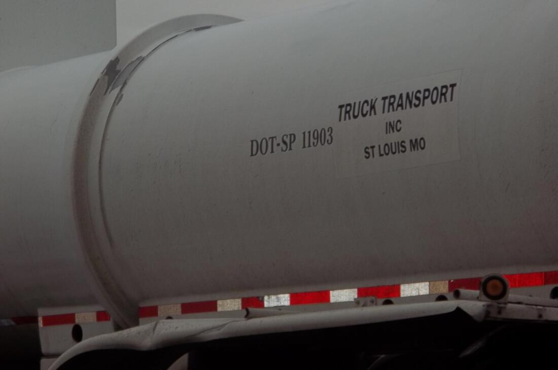 DOTSP 11903 on a Cargo Tank Daniels Training Services