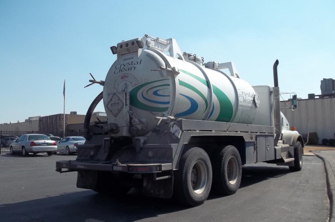 Cargo Tank Truck of Used Oil Daniels Training Services