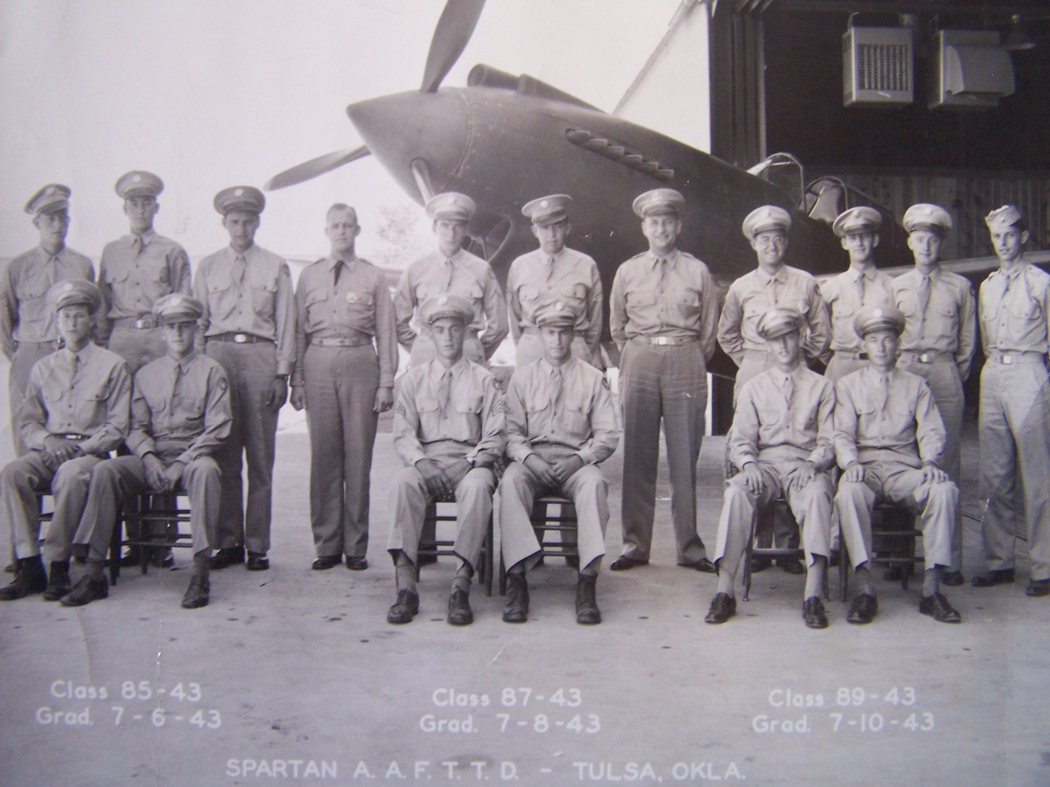 Army Air Corps Cadet, Pilots and Instructors WWII Flight Training