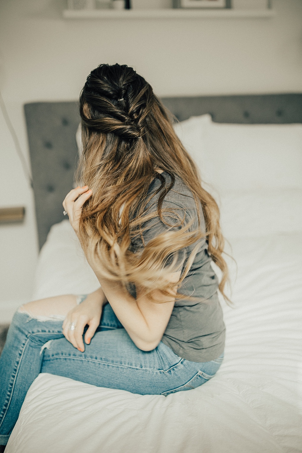 Topsy Tail Half Up Hair Tutorial Dani Marie Blog