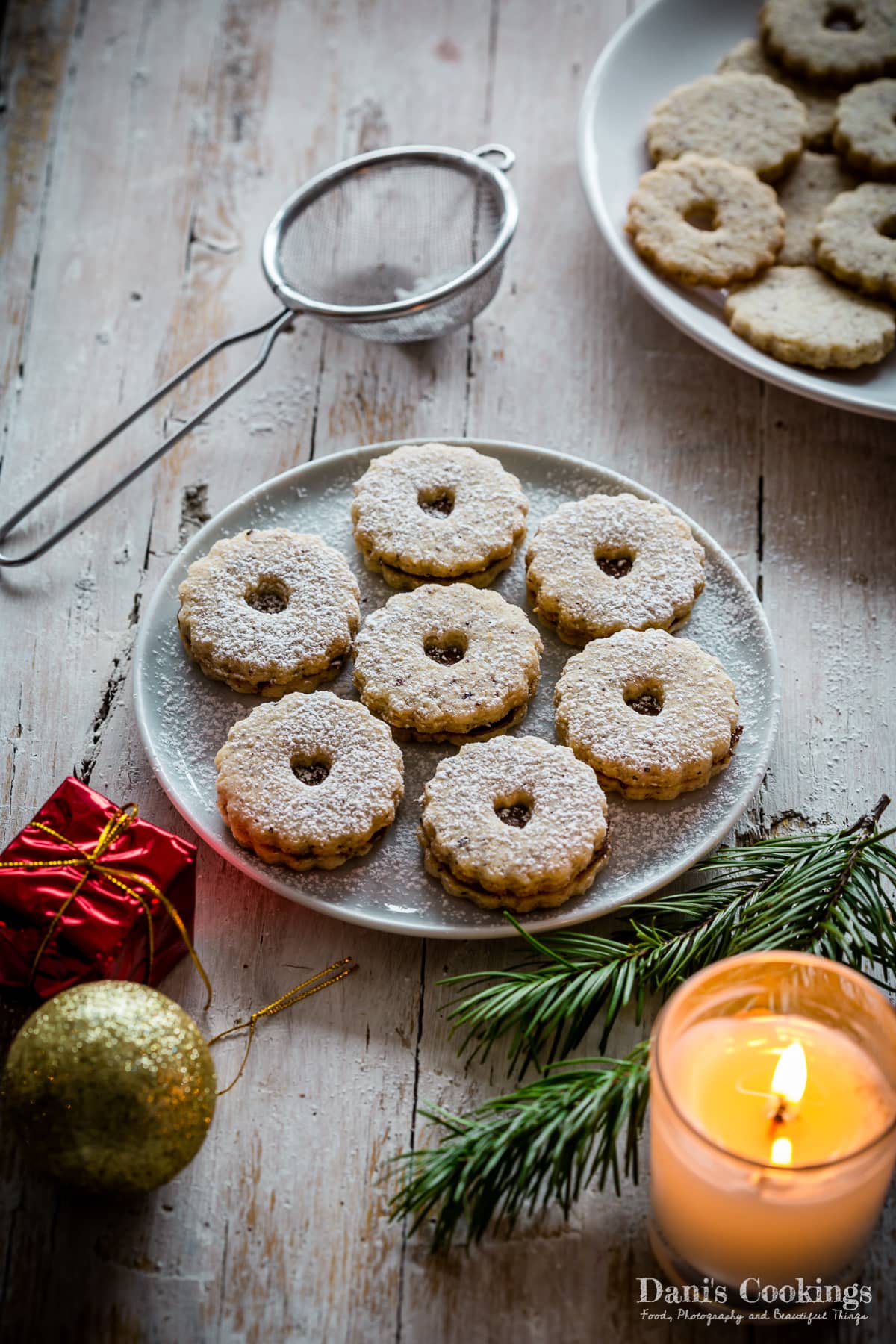 Hazelnut Linzer Cookies Dani's Cookings