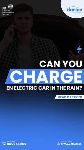 Can you charge an electric car in the rain?