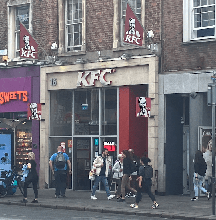 Westmoreland Street 14/7/22 KFC Reviews
