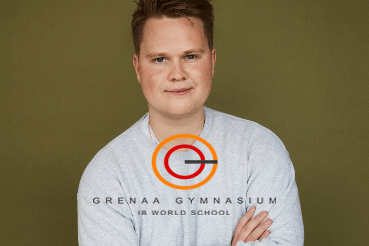 Grenaa Gymnasium vandt Lasse Madsen i 2023 Danmarks Indsamling