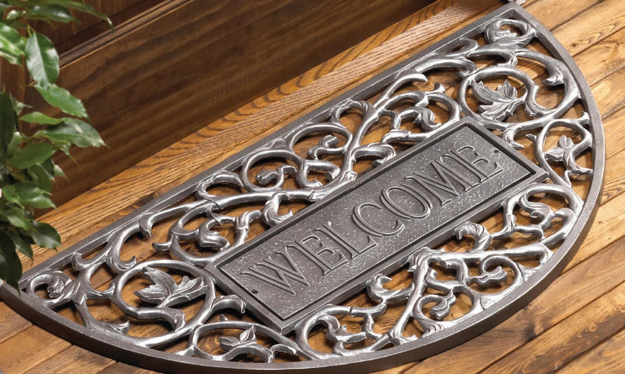 Personalized Cast Iron Doormats from Dann, True Luxury ! your