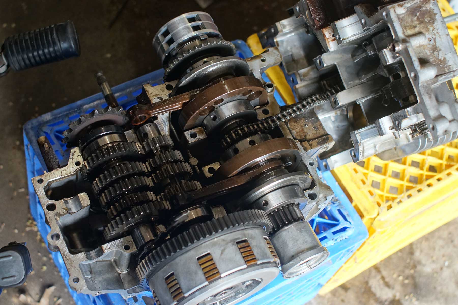 Vintage Scrambler Build, Part 2 Dan·nix
