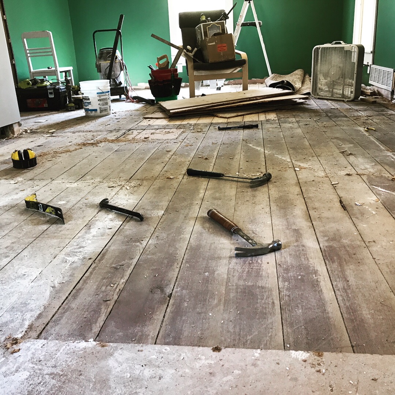 This Old Fixer Upper, part 6 Restoring the Antique Douglas Fir