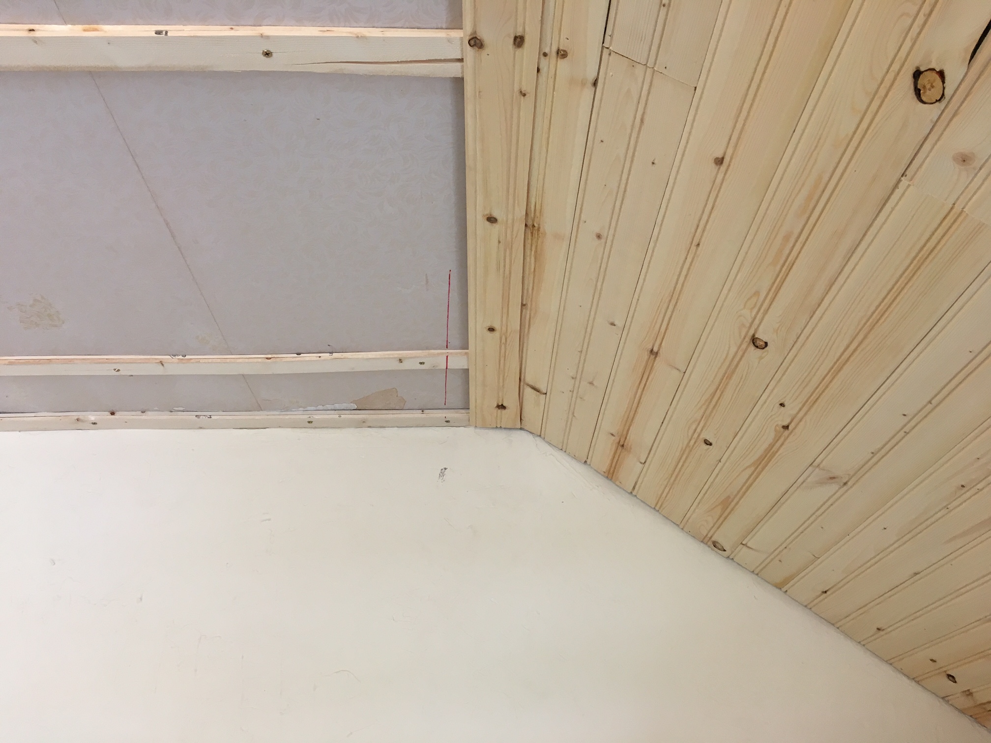 How to install tongue and groove panels on a ceiling Dan·nix