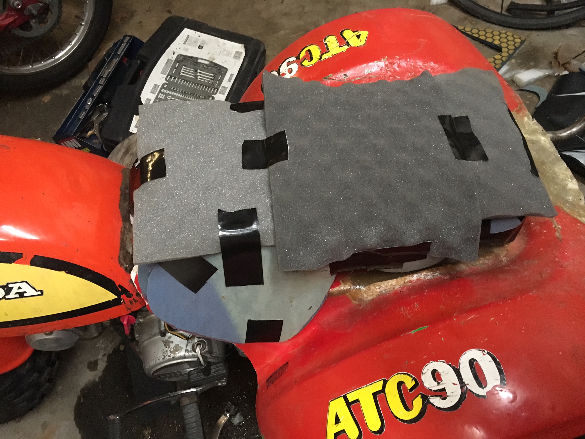 diy motorcycle seat foam Do It Your Self
