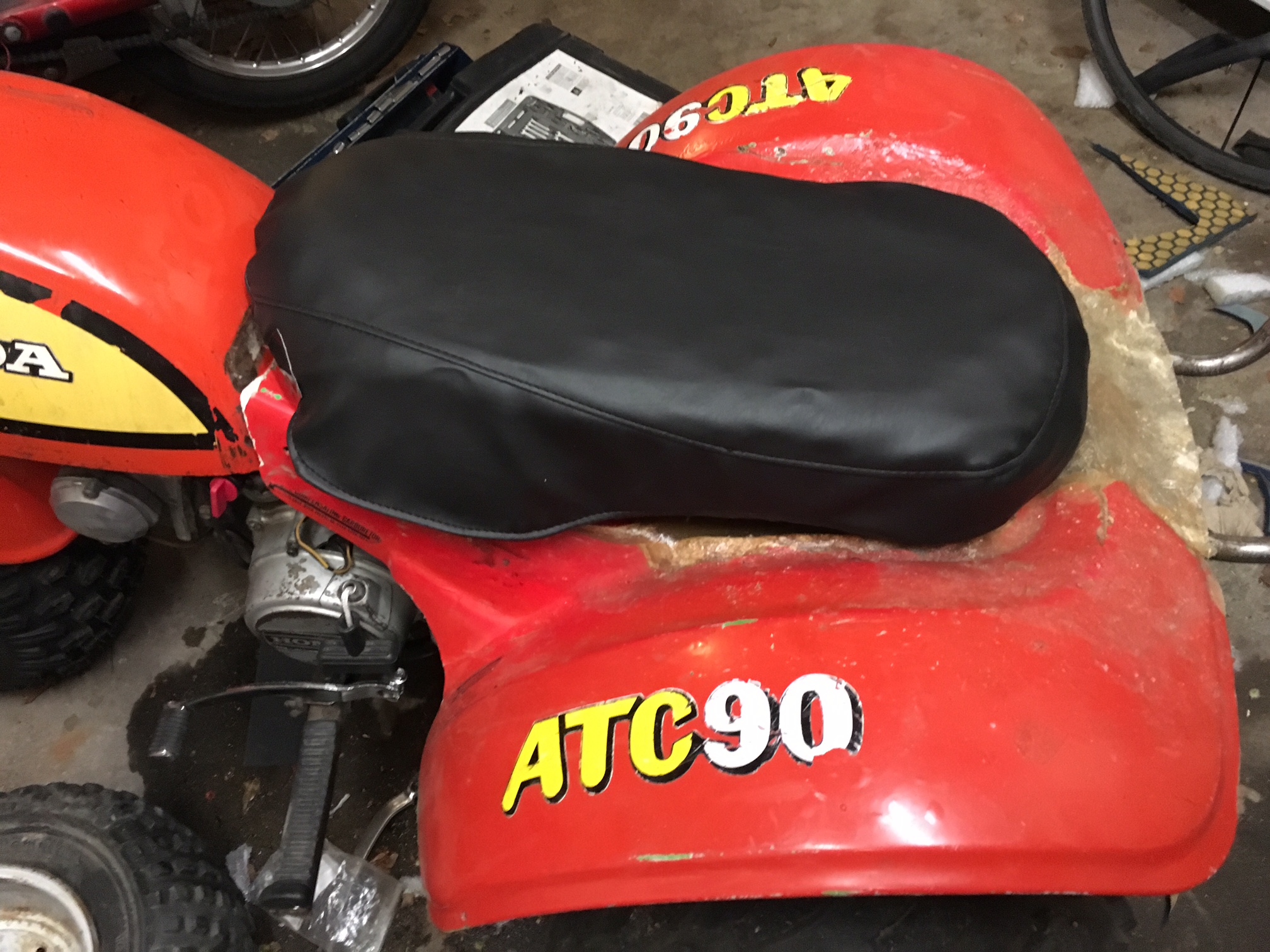 How (not) to make a DIY seat for a motorcycle/ATV Dan·nix