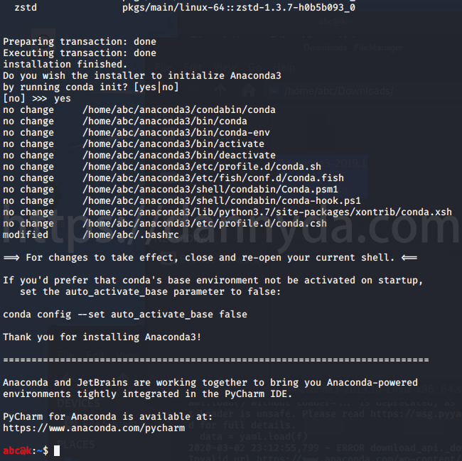How to Install Anaconda/Anaconda3 in Linux/Debian/Ubuntu