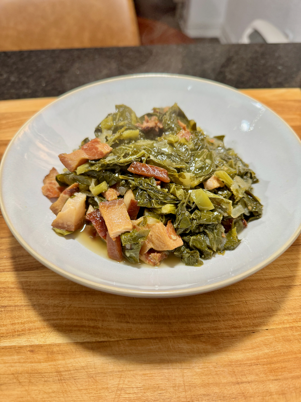 Collard Greens (Pressure Cooker)