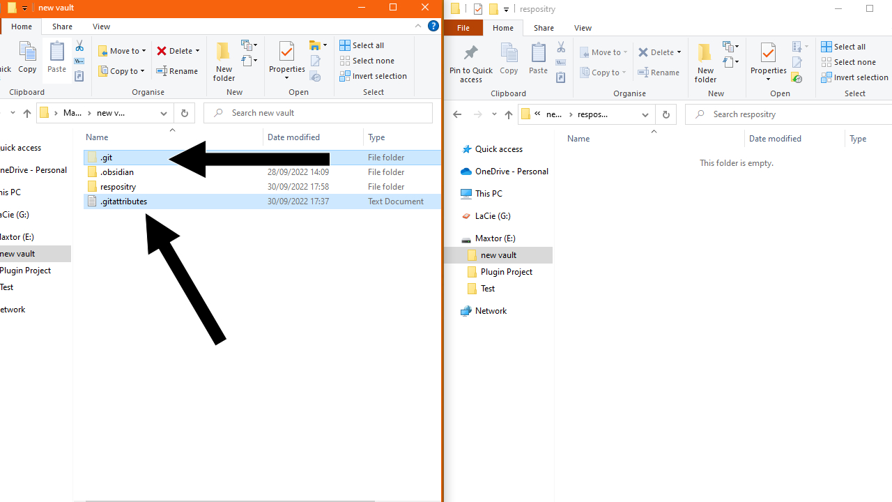 Obsidian Git for beginners Danny Hatcher