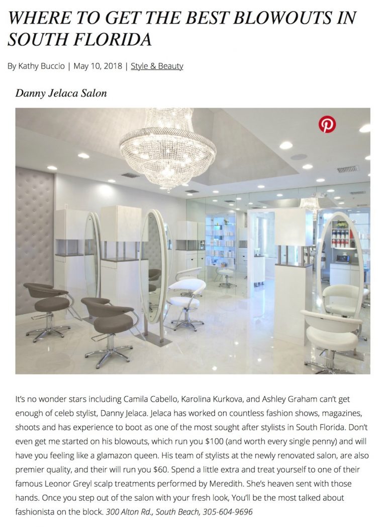 Where to get the Best Blowouts in South Florida Best Hair Cut Salons