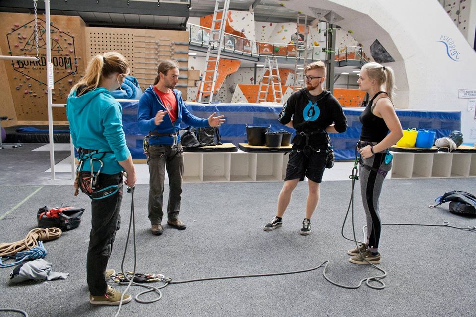 Climbing Wall Development Instructor training CWDI DWG Mountaineering