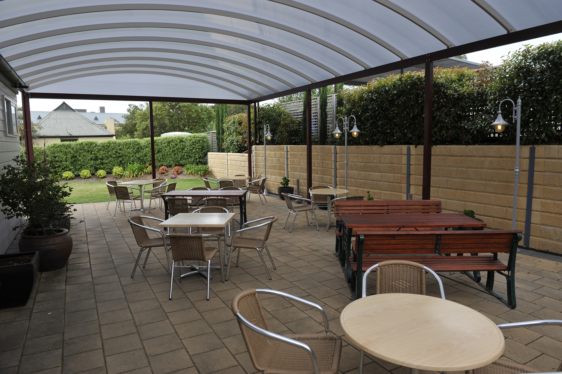 Balhannah Hotel Danpal Natural Light and Polycarbonate Systems