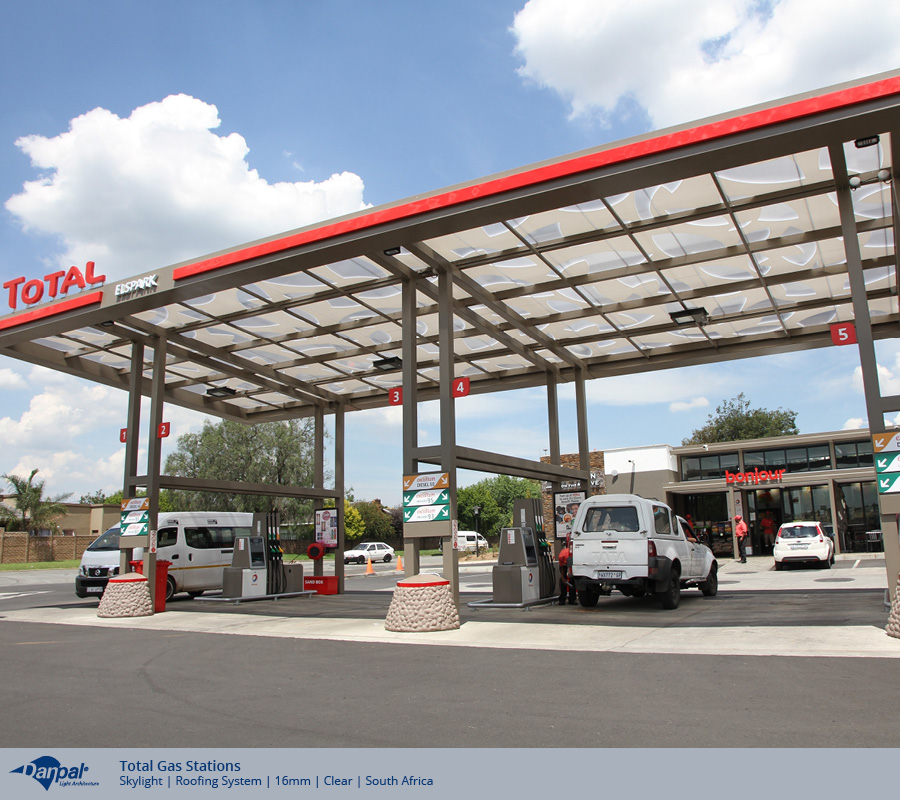 Total Gas Stations project gallery Danpal®