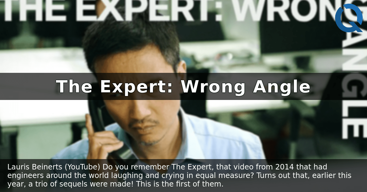 The Expert Wrong Angle Dan Q