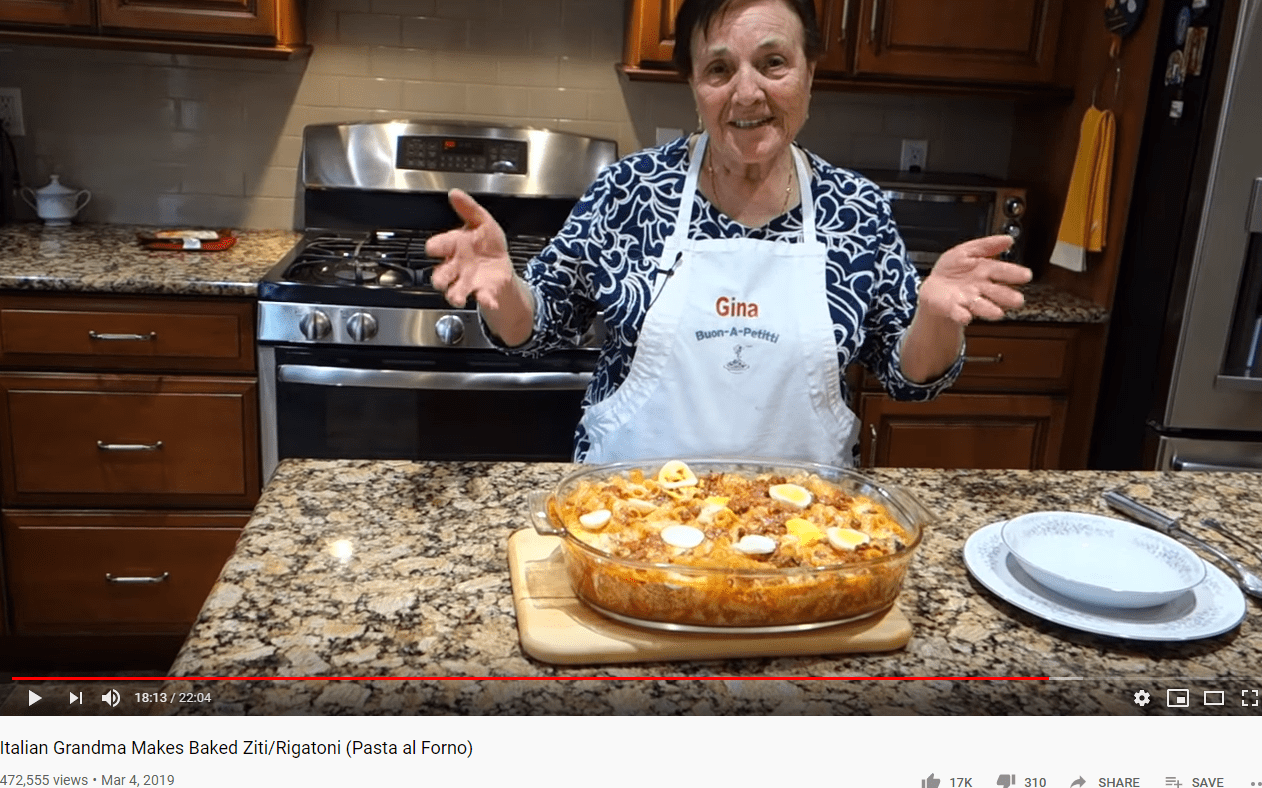 Need comforting? Watch Grandma Gina cook Italian comfort food Dan
