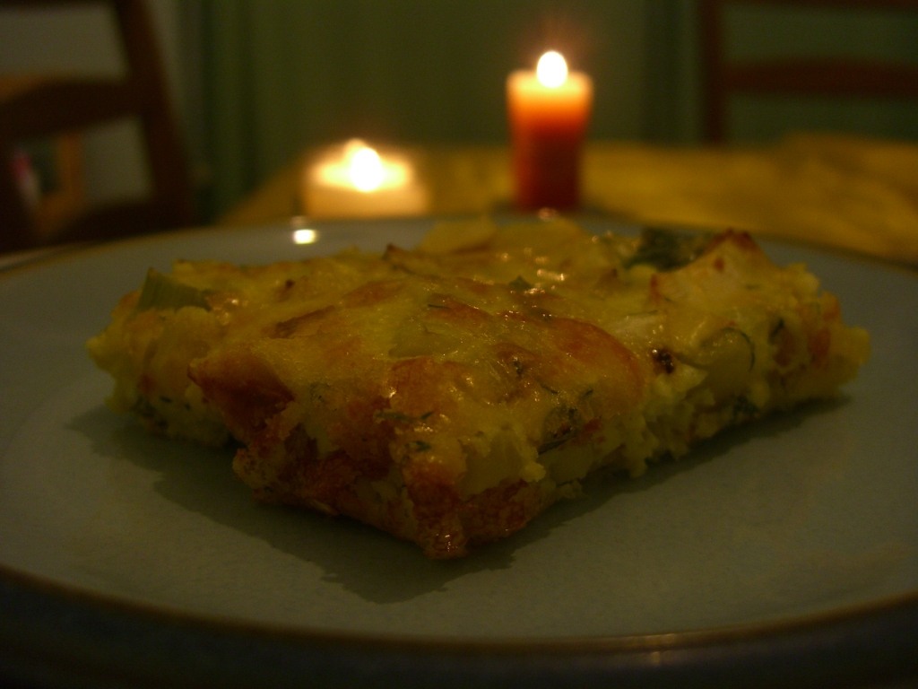 Leek and Fennel Frittata Gastronomically Terrific