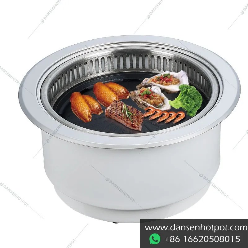 110V 2500W CE CE Korean BBQ grill with remote control