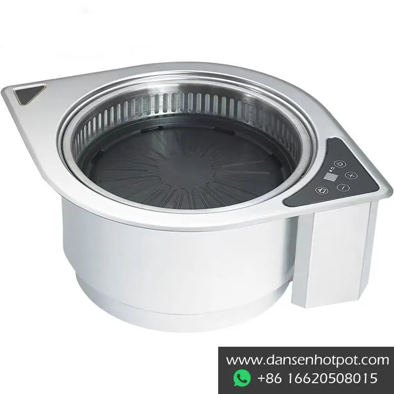 Smokeless built in electric BBQ grill with 2200w 110220V