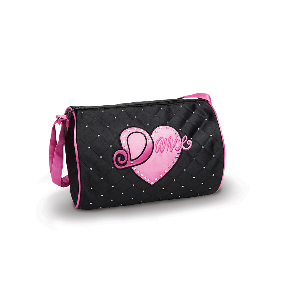B995 Quilted Heart Duffel Danshuz