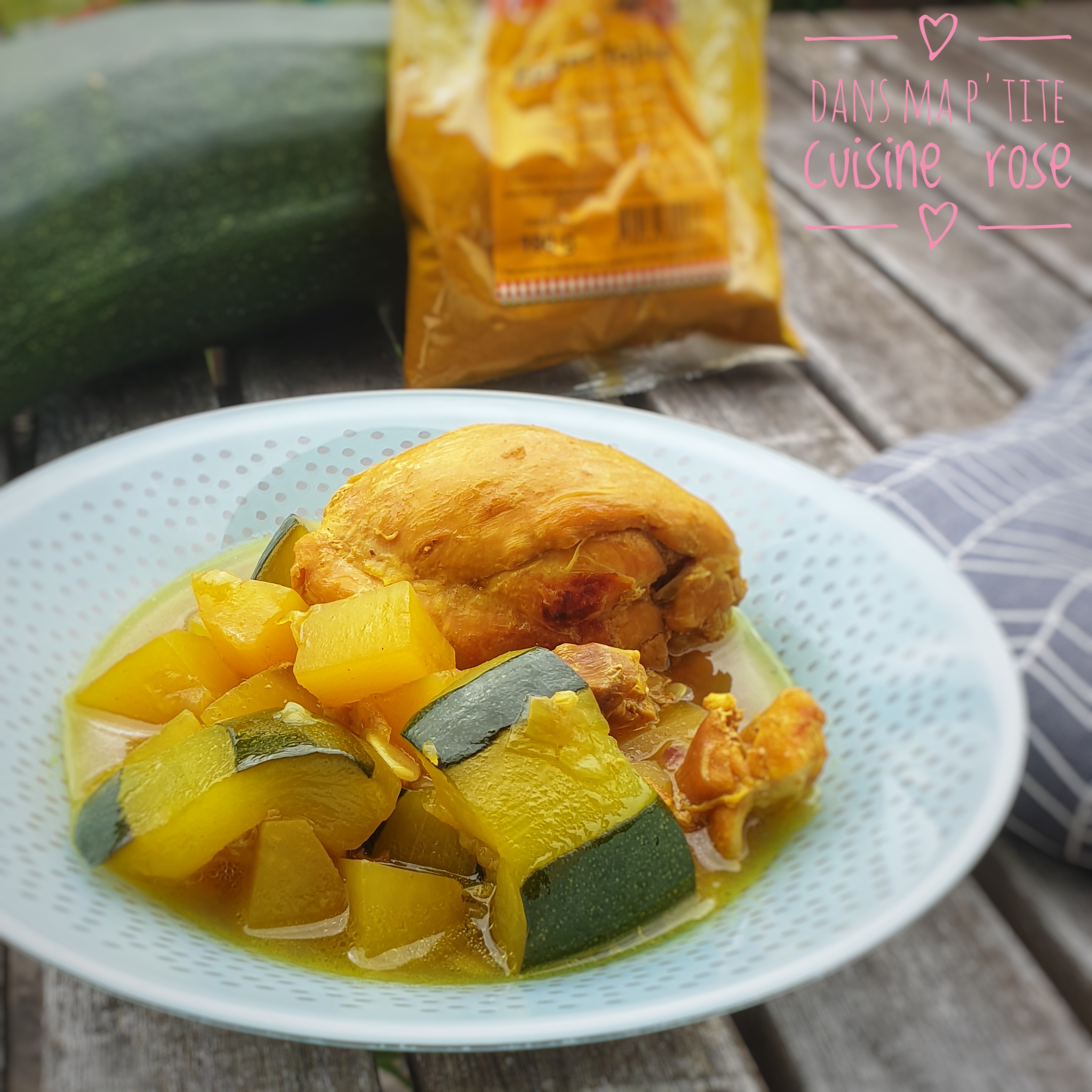 Tajine express poulet et courgettes (à l’autocuiseur, Cookeo, Instant