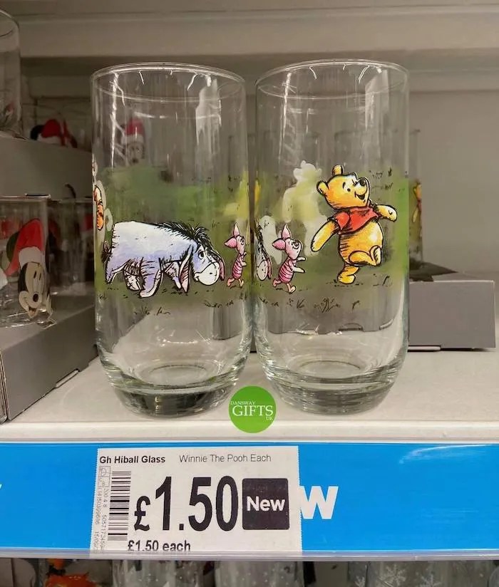New Winnie the Pooh Glasses At ASDA Dansway Gifts UK