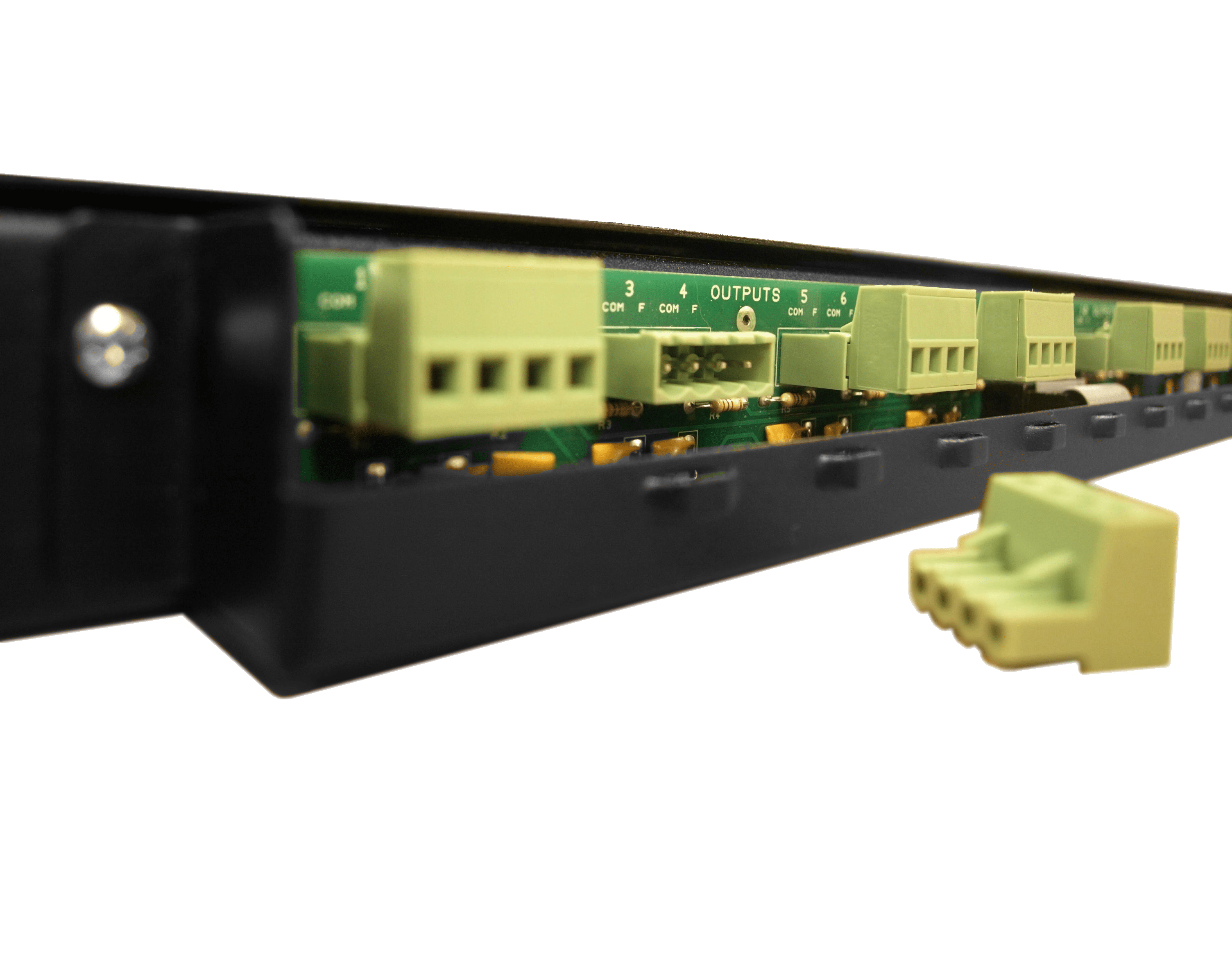 DA4678 Slim 19" 1U rackmount 8x 1A 12V DC power supplies