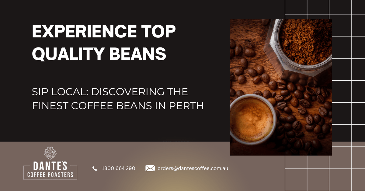 Sip Local Discovering the Finest Coffee Beans in Perth Dante's Coffee Roasters