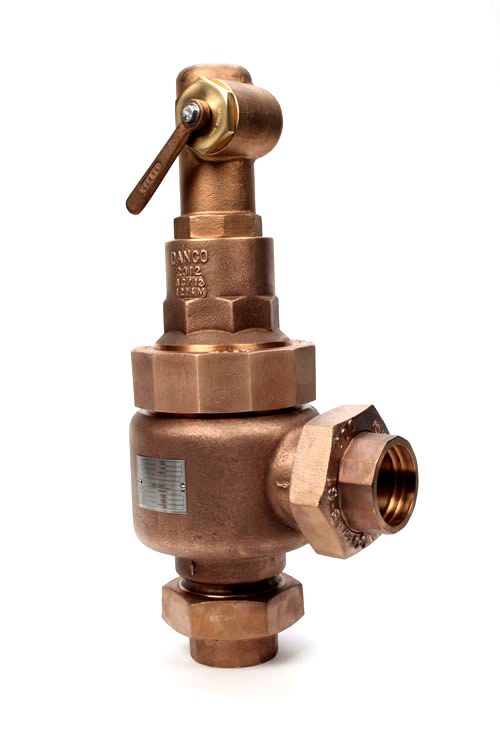 Bronze SemiNozzle Pressure Relief Valve Dante Valve