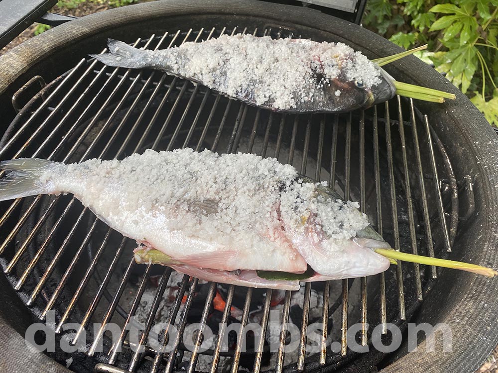 Thai Salt Crusted Fish with Seafood Sauce World Cuisine by Dan Toombs