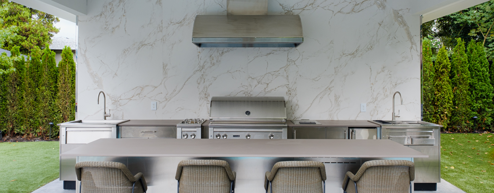 Outdoor Grill Hood Danver