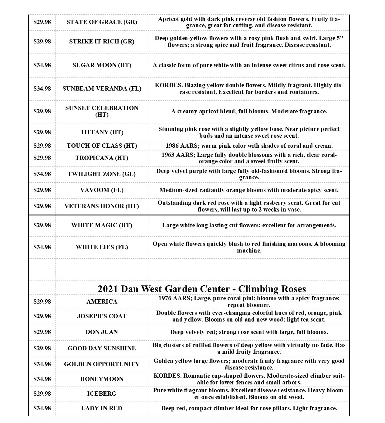 Specials & Coupons Dan West Garden Center