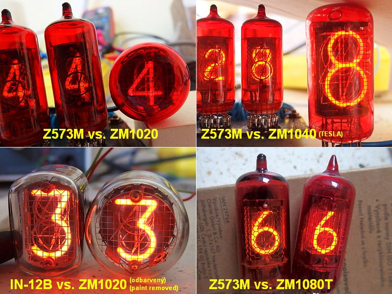 Nixie tubes