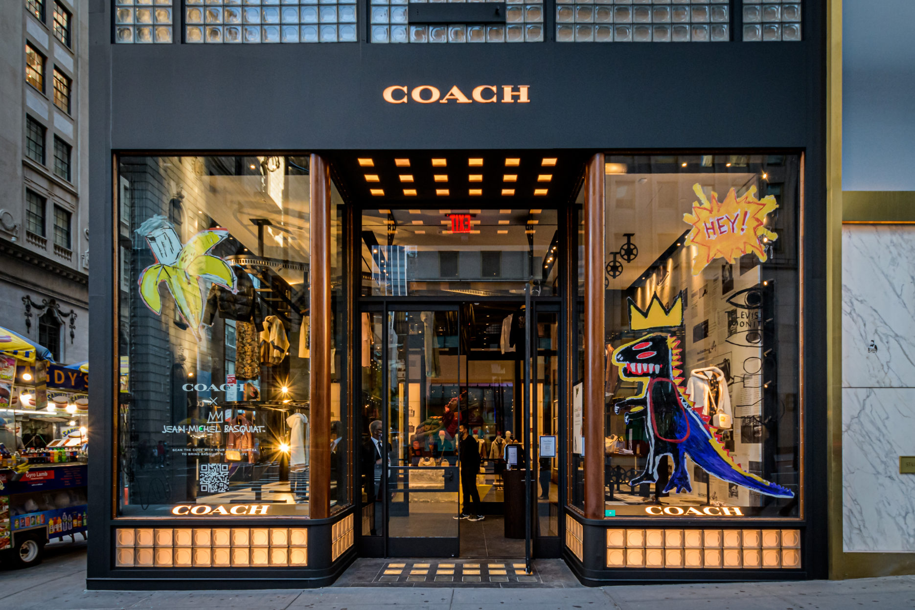 Inside Coach Store