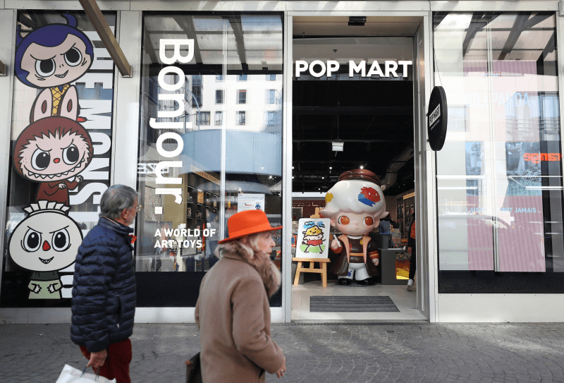 Pop Mart opens first store in Paris and continental Europe