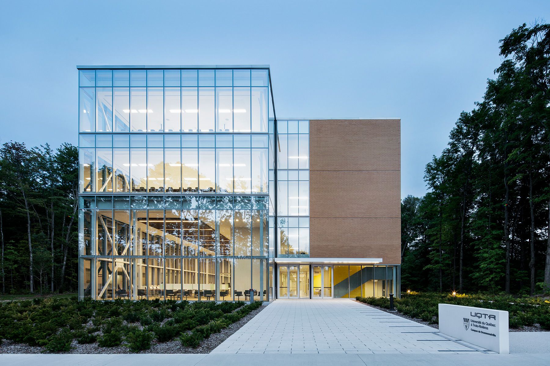 Pavillon DA Campus de l’UQTR à Drummondville Daoust Lestage