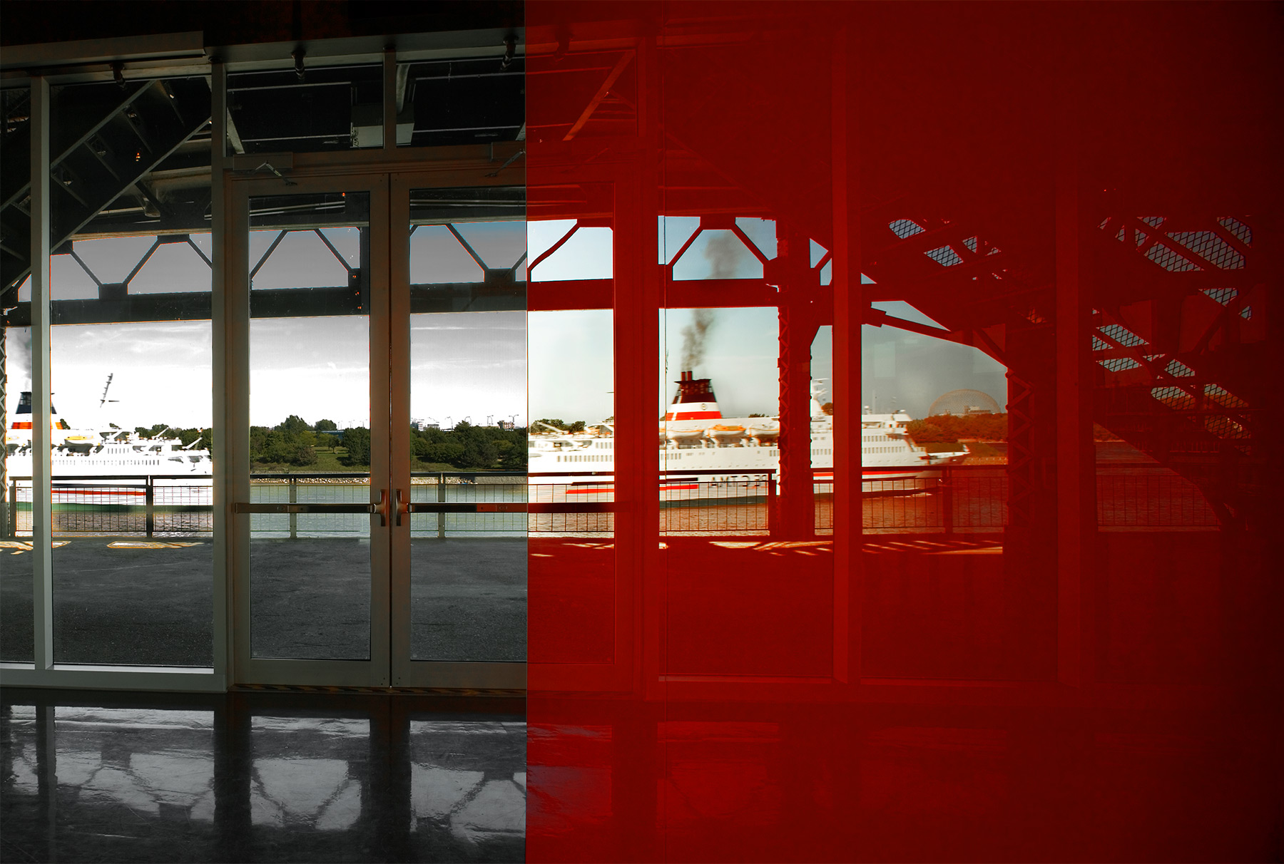 Le Belvédère du Centre des Sciences de Montréal Daoust Lestage