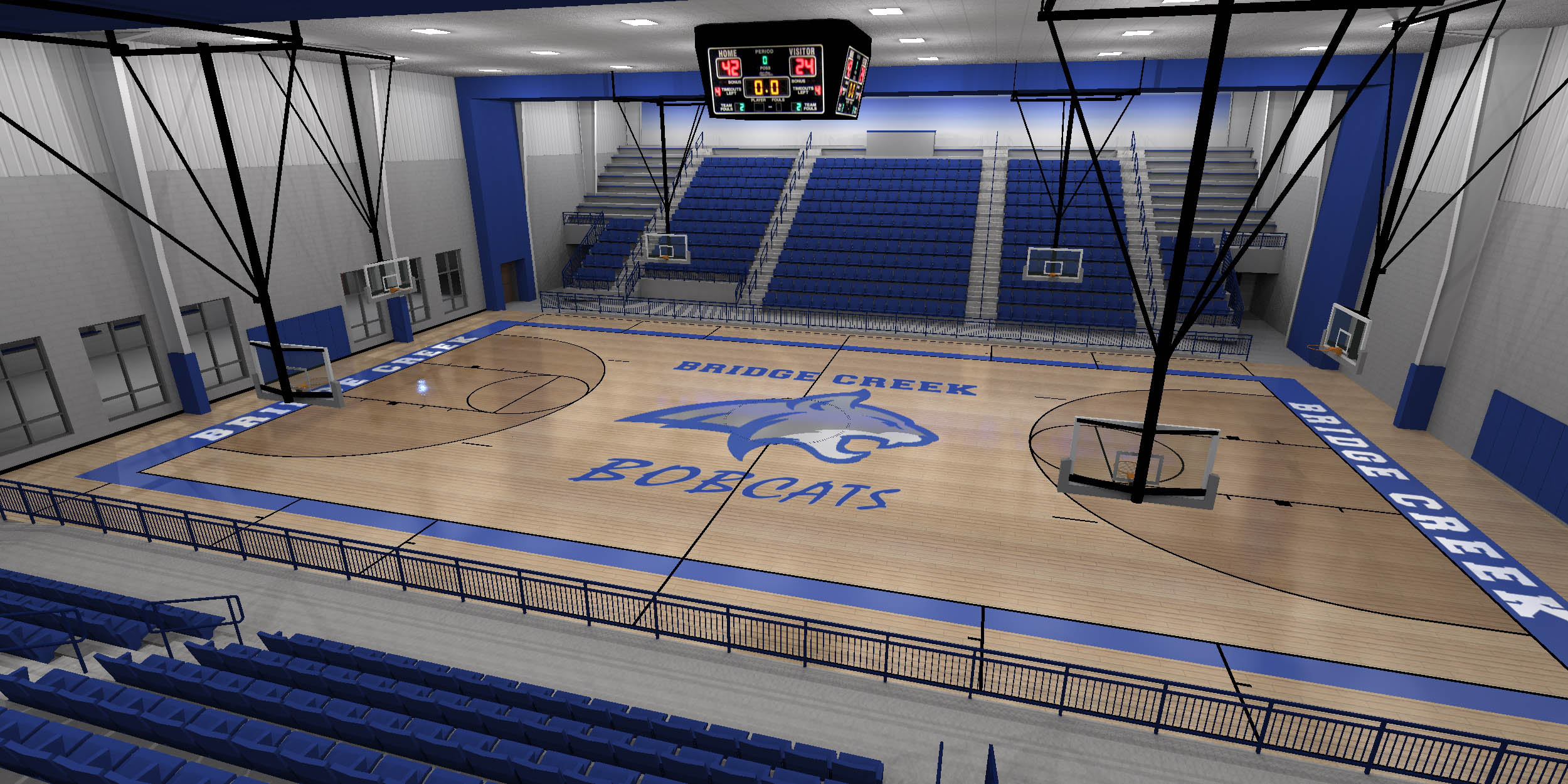Bridge Creek High School Gymnasium DAPOKC