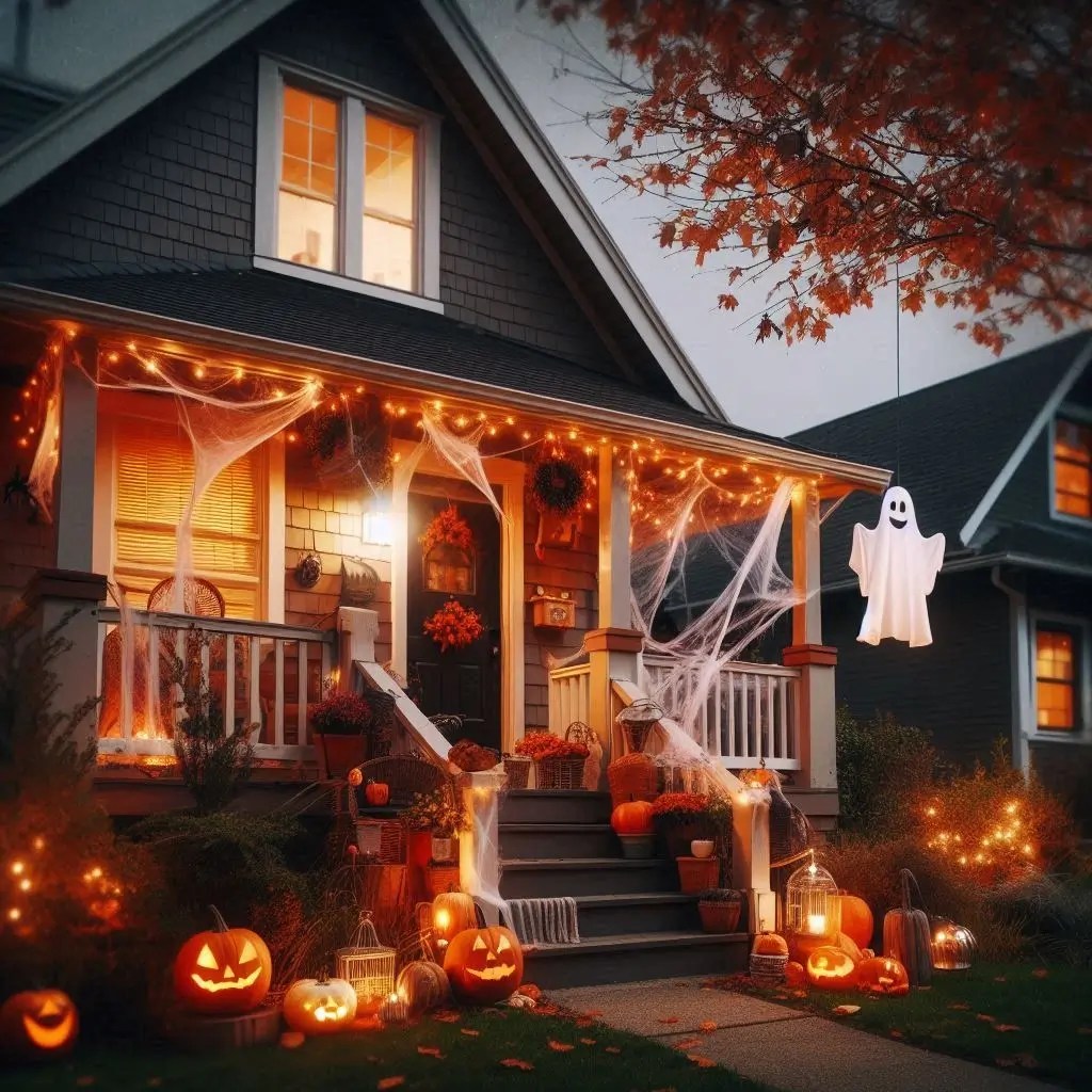 My Love for Decorating the House for Halloween