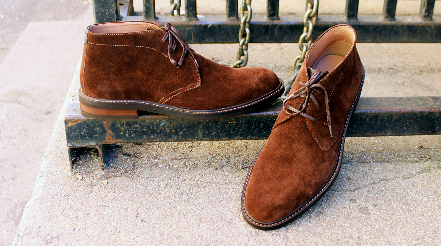 In Review The Nordstrom 1901 Barrett Suede Chukka Boot