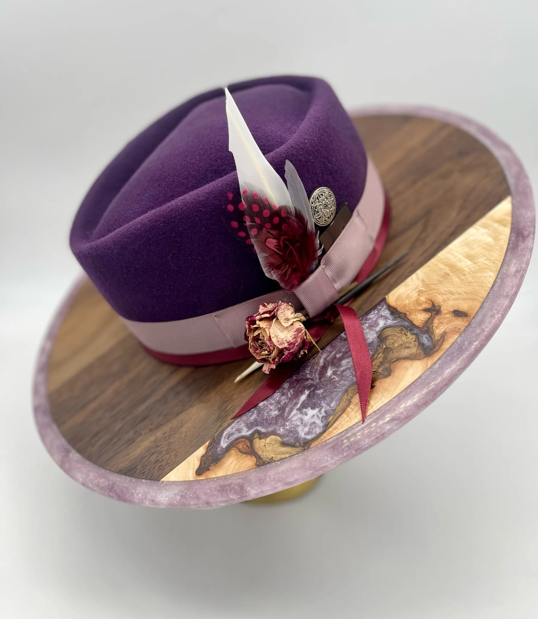 READY TO SHIP Large Purple Knot The Dapper Renaissance