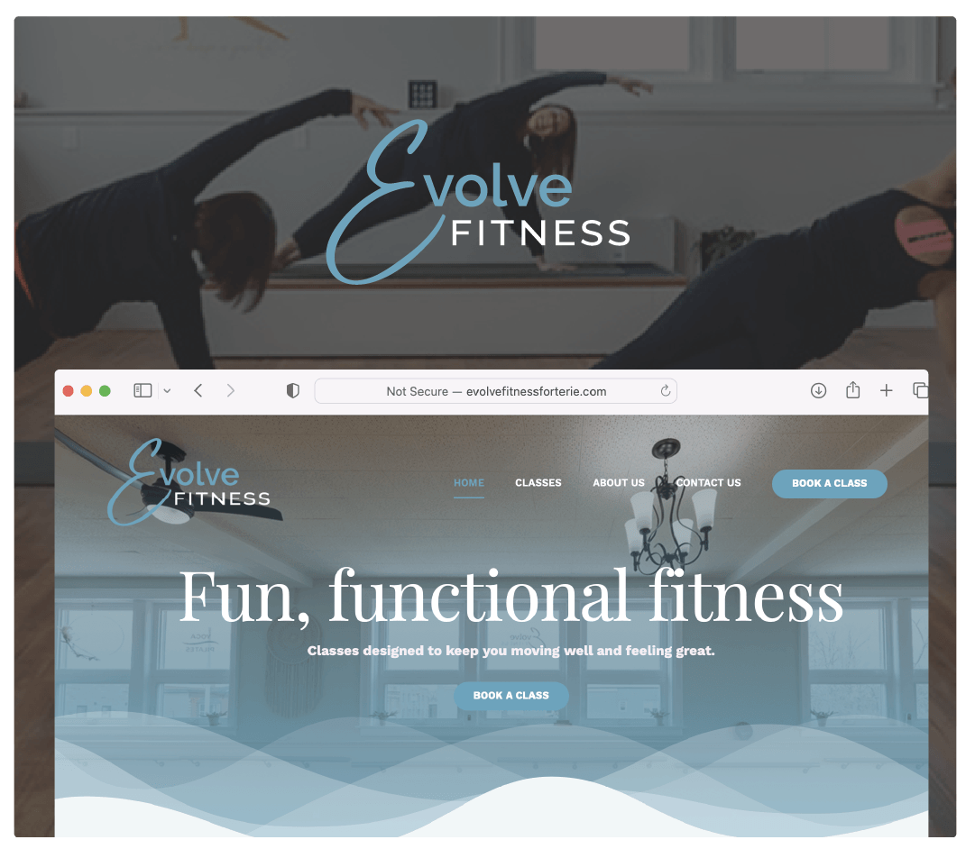 Evolve Fitness Fort Erie Dapple Creative Co.