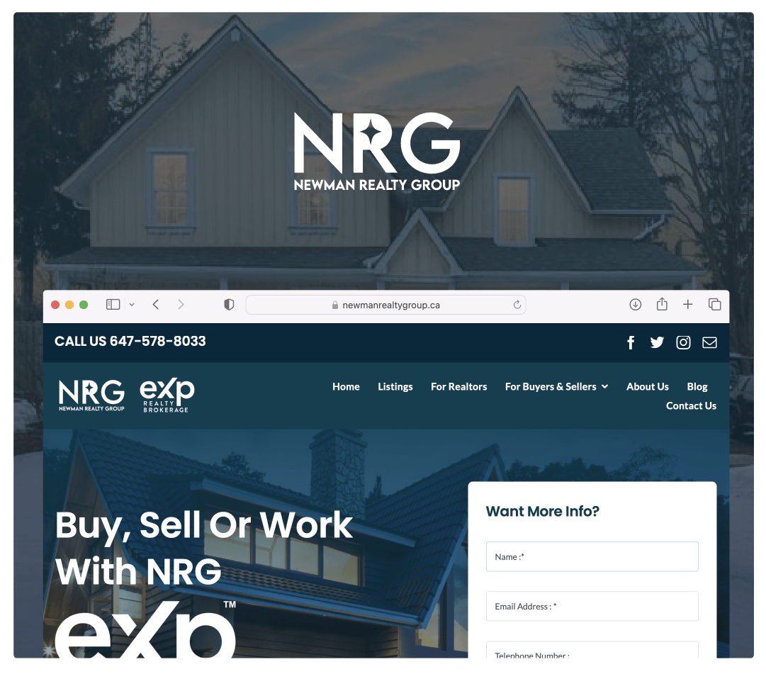 Newman Realty Group Dapple Creative Co.