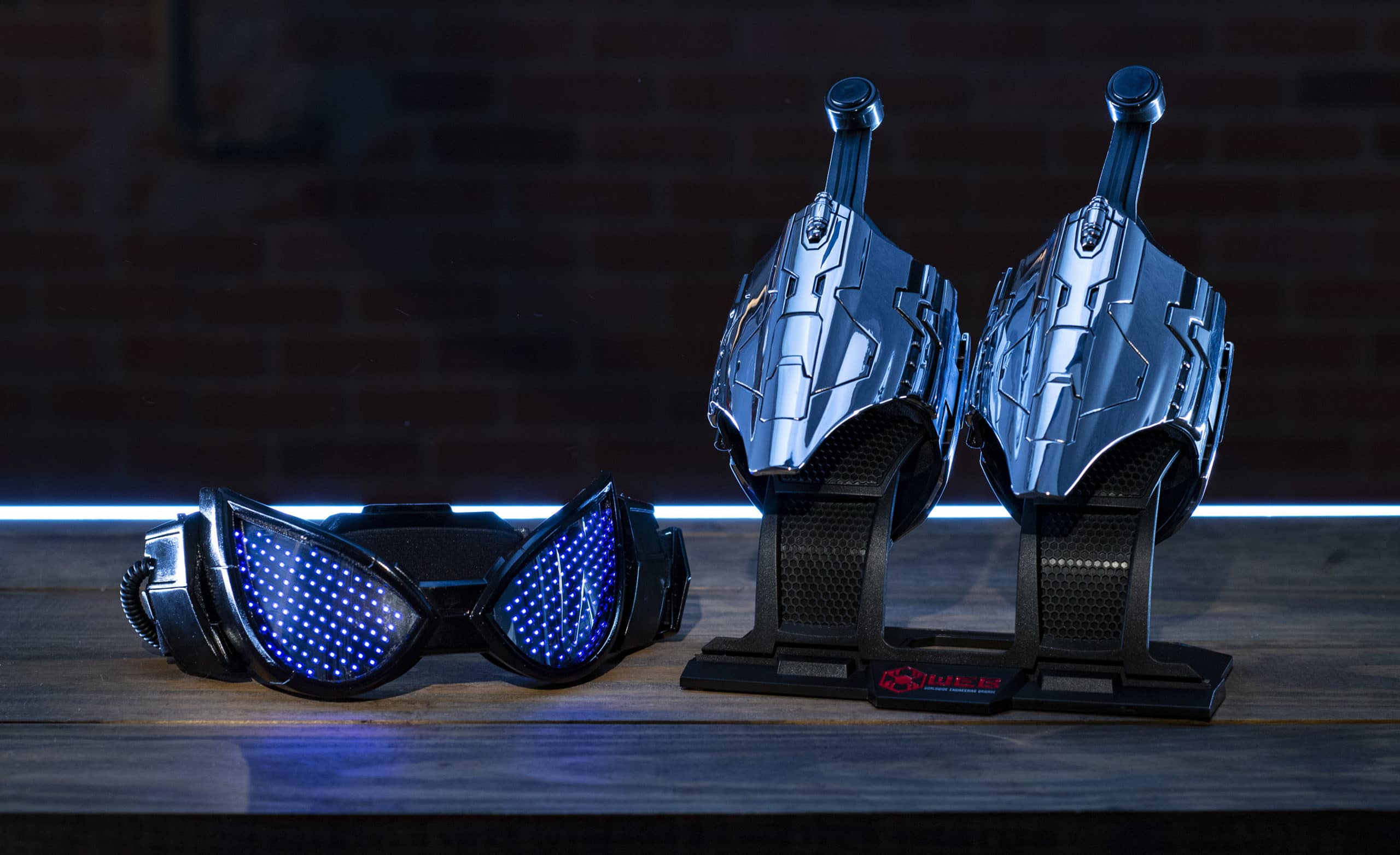 Avengers Campus Merchandise SpiderMan Light Goggles and Web Shooters