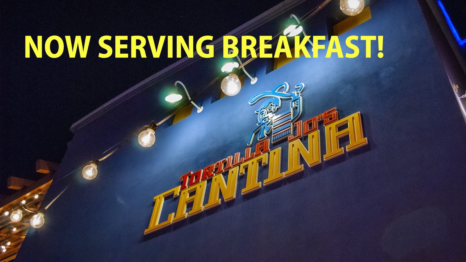 Tortilla Jo's at Downtown Disney Now Serving Breakfast on the Weekends