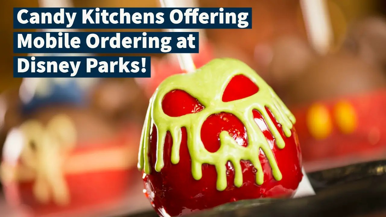 Candy Kitchens at Disneyland and Walt Disney World Resorts Offering