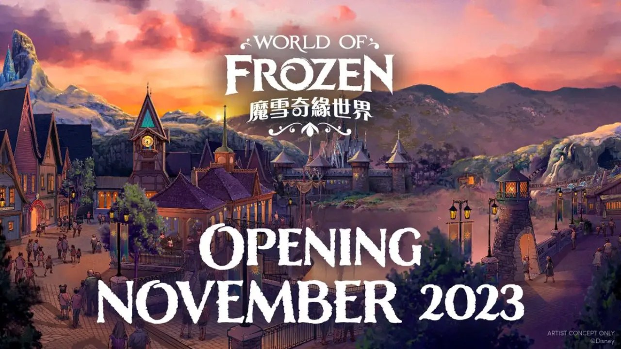 Hong Kong Disneyland Announces World of Frozen Opening Timeline